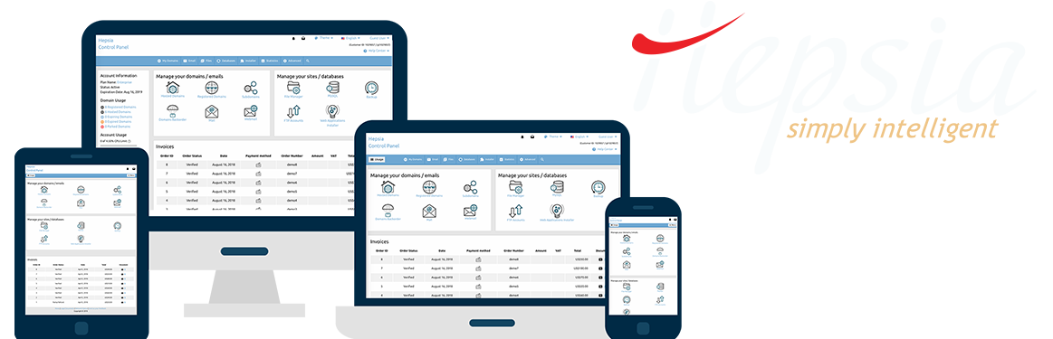 Web hosting control panel